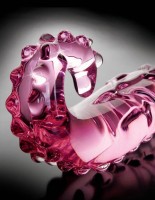 Skleněné masážní dildo Icicles no. 24 (15 cm)