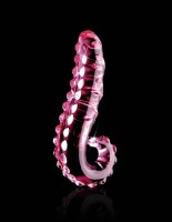 Skleněné masážní dildo Icicles no. 24 (15 cm)