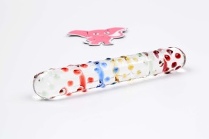 Skleněné dildo Wanderlust Me (17 cm)