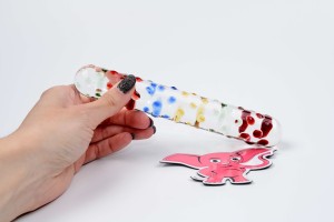 Skleněné dildo Wanderlust Me (17 cm)
