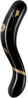 Skleněné dildo Handblow Duo Ended (17 cm)
