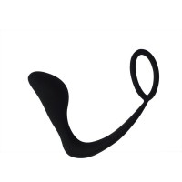 Anální kolík s erekčním kroužkem Ring & Plug (9,7 cm)