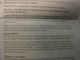 Latexové kalhotky s vnějším penisem