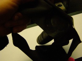 Latexové kalhotky s vnějším penisem