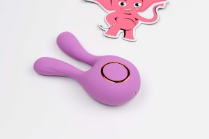 Ouškový vibrátor Little Bunny (10,2 cm)