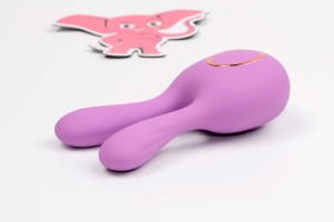 Ouškový vibrátor Little Bunny (10,2 cm)