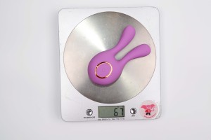 Ouškový vibrátor Little Bunny (10,2 cm)