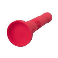Lovense - Gravity Thrusting Dildo App Controlled Red