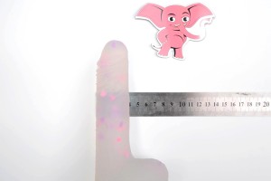 Dildo se třpytkami Bliss (18 cm)