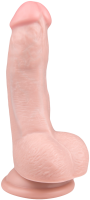 Easytoys dildo s přísavkou a varlaty 15cm