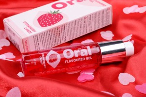 Orální lubrikační gel Strawberry Candy (30 ml)