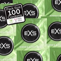 EXS Žebrované, Tečkované a Rozšířené - kondomy (100 ks)