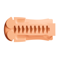 MAXTASY VIBRATION MASTER SLEEVE - Realistic Nude