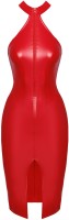 NOIRF354 Orgia Midi Dress Red