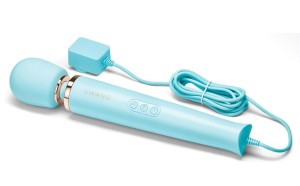 Powerful Plug-In Vibrating Massager Blue