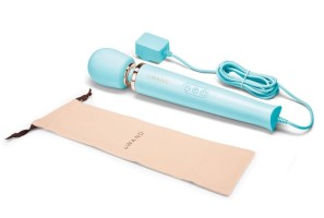 Powerful Plug-In Vibrating Massager Blue