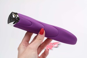 Prime Meridian silikonový vibrátor (17,3 cm)