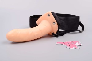 Dutý připínací strap-on Mitch (18,7 cm), tělový