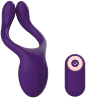 Párový vibrátor Double-Sided s dálkovým ovládáním (15 cm)