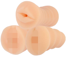 Masturbátory Three Sexy Girls – sada 3 pomůcek s vibrační patronou (13 cm)