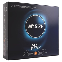 MY SIZE - MIX CONDOMS 57 MM 28 UNITS