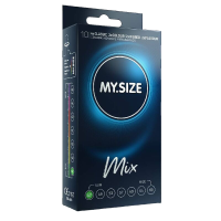 MY SIZE - MIX CONDOMS 47 MM 10 UNITS