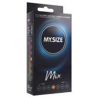 MY SIZE - MIX CONDOMS 57 MM 10 UNITS