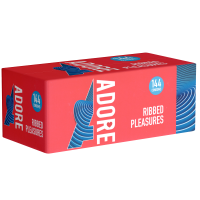 Adore Bulk-Pack: Ribbed 144 ribbed condoms