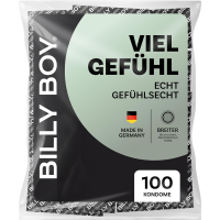 Billy Boy Bulk-Pack: Viel Gefühl (Extra Feel), 100 condoms