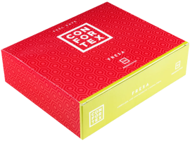 Confortex - Strawberry Condom, 144 pcs
