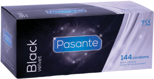 Pasante Black Velvet condoms 144pcs