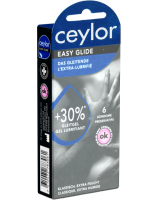 Ceylor Single: Easy Glide, 6 extra wet condoms