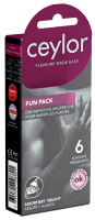 Ceylor Single: Fun-Pack, 6 condoms