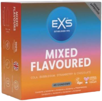 EXS Mixed Flavoured – mix ochucených kondomů (48 ks)