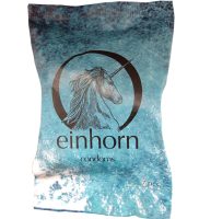 Einhorn Condoms: Bali, 7 condoms in the chips bag