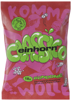 Einhorn Condoms: CLASSICO, vegan condoms in the chips bag