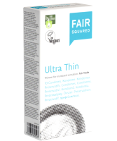 Fair Squared Single: Ultra Thin, 10 Fair Trade condoms