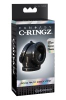 Fantasy C-Ringz Rock Hard Kroužek na penis černý