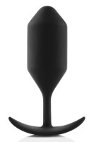 b-Vibe Snug Anální kolík 4 černý