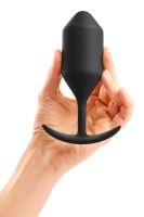 b-Vibe Snug Anální kolík 4 černý