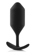 b-Vibe Snug Anální kolík 4 černý