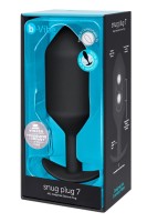 b-Vibe Snug Plug 7 černý