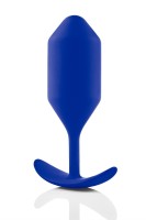b-Vibe Snug Plug 4 Modrý