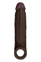 Povrch nástavce SHAFT MODEL F 6.9 PALCE TEKUTÝ SILIKON MAHAGON