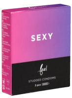 Feel «Sexy» smooth condoms with soft dots