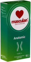 Masculan Single: Typ 4 (anatomic) condoms