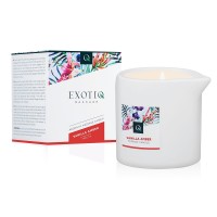Masážní svíčka Exotiq Vanilla Amber - 200g