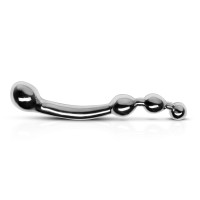 SINNER GEAR UNBENDABLE Sinner - Multi-Stimulační Pleasure Wand Kovové Anální Dildo