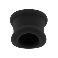 Černý postroj na varlata