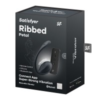 Ribbed Petal černý